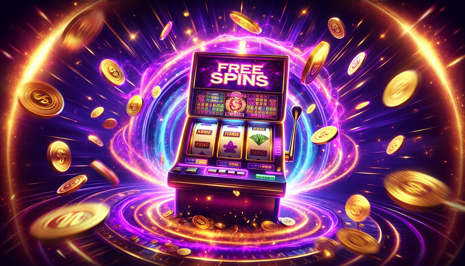 Free Spins Background